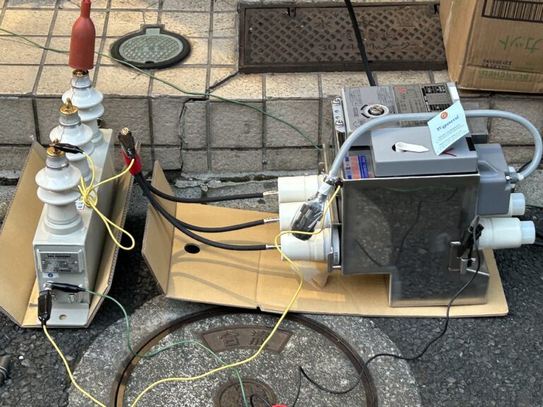 機器単体の耐圧試験